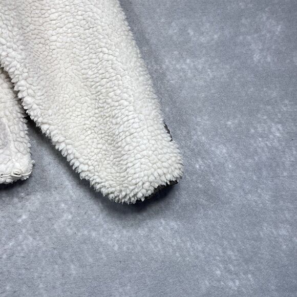 Fabletics Jacket Womens SZ Small Rylan Sherpa Teddy Jacket Full Zip Plush - Picture 7 of 13